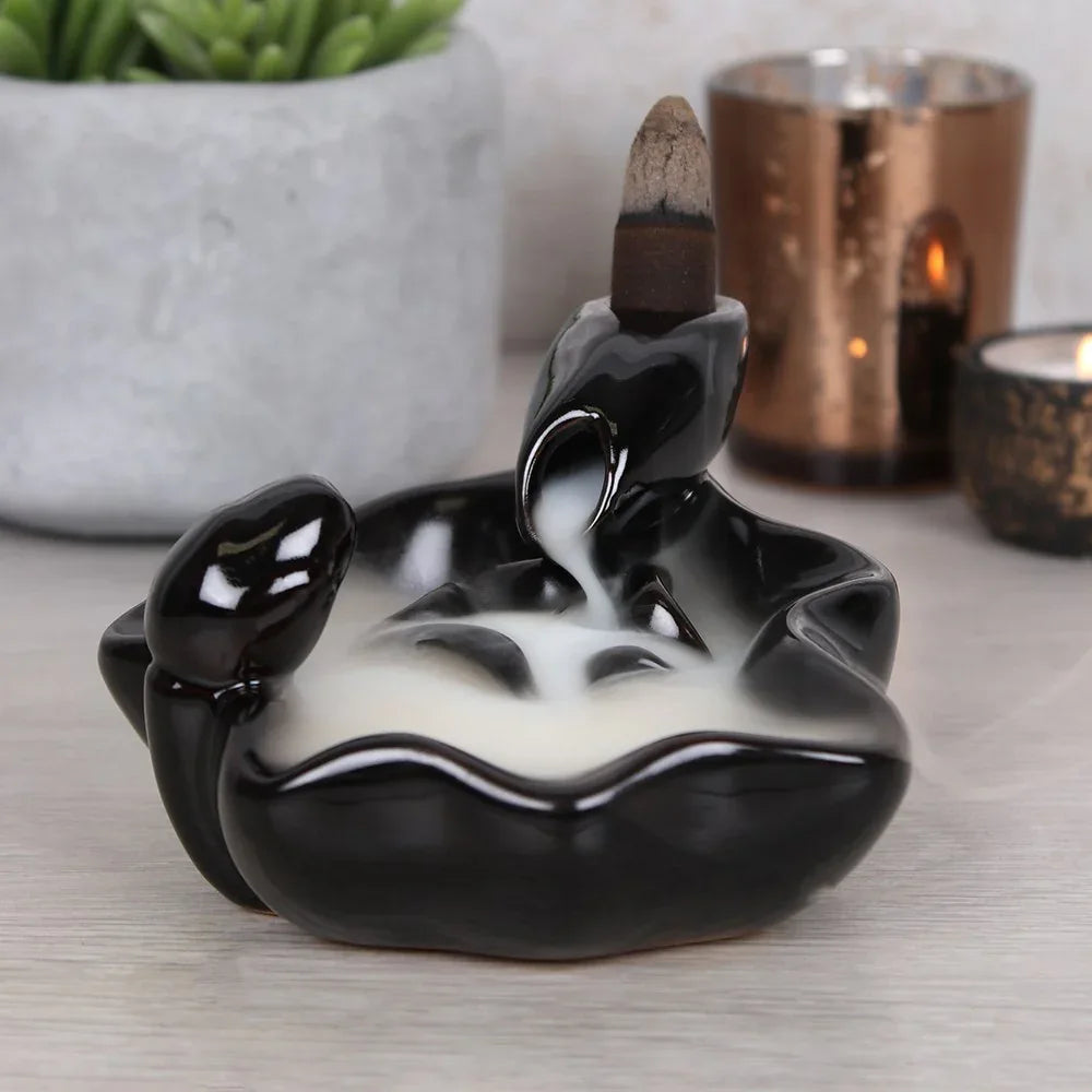 Pool to Pool Backflow Incense Burner | Smoke Waterfall Ceramic Decor