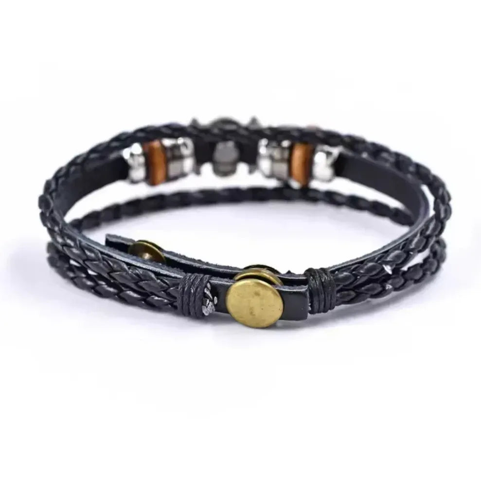 Pirate One Piece Bracelet 23cm - Vegan Leather - Bags & Accessories