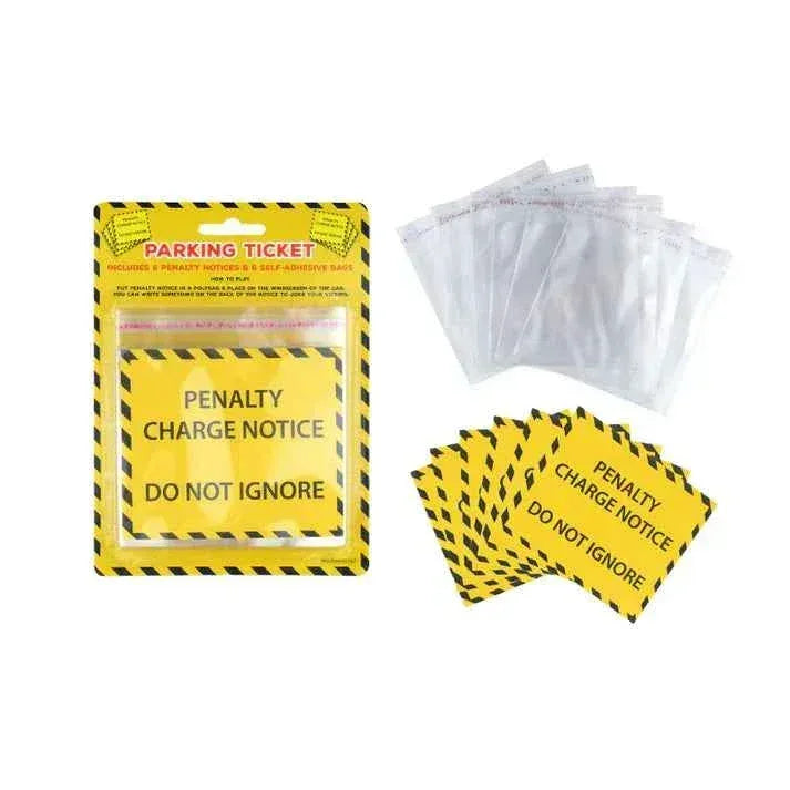Fake Parking Tickets Prank - Realistic 6 Ticket Set -