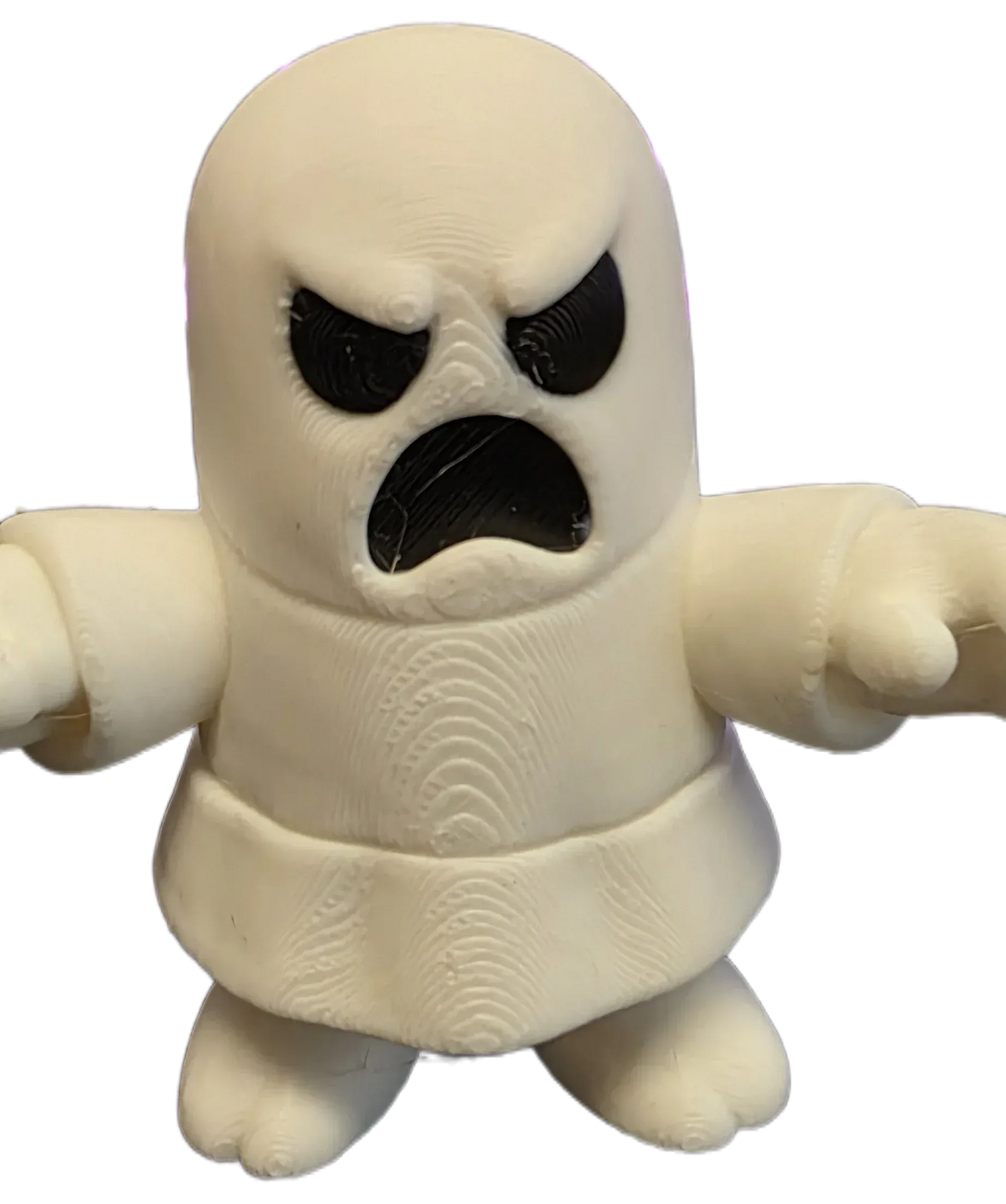 Mini 3D printed Ghost Figure - 5cm Tall Collectible -