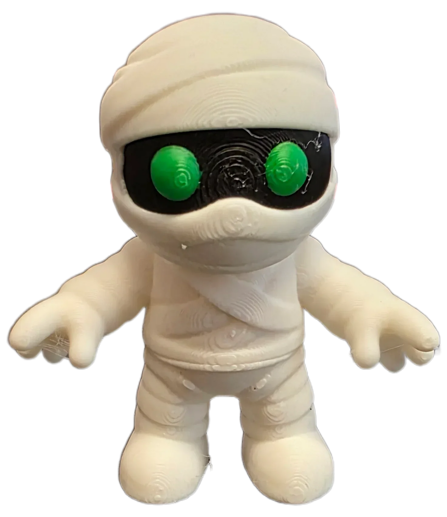 Unique Mummy 3D-Printed Mini Creature - 5cm Tall Decoration - Home Decor
