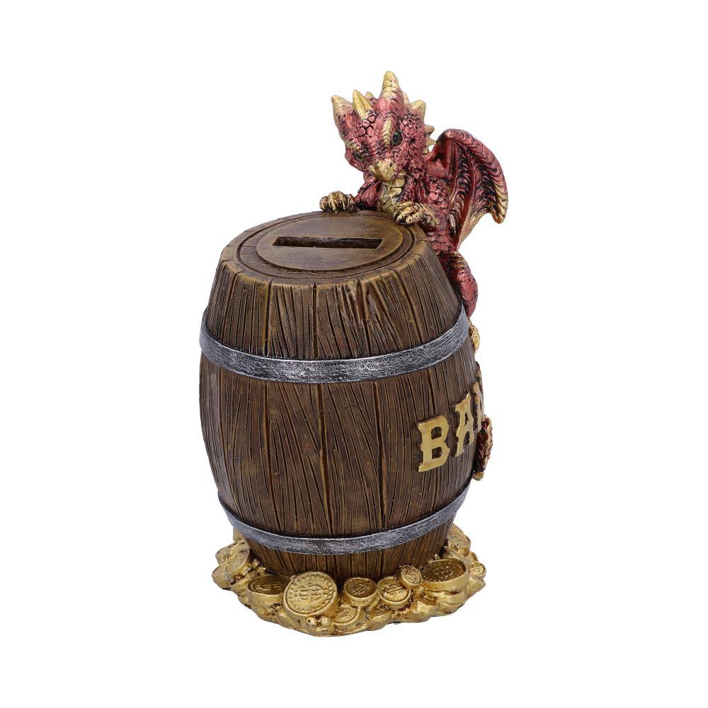 Dragon Heist Money Box | Dragon & Barrel Gothic Fantasy Figurine