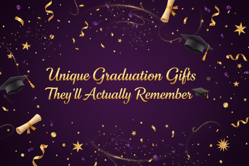 Unique Graduation Gifts They'll Actually Remember