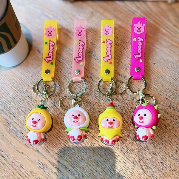 Loopy Cuties Keyring - Cute Hand Loop Wristlet Strap - Accessories