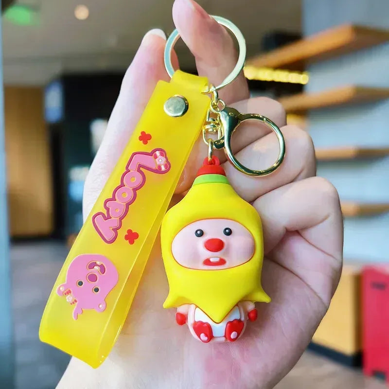 Loopy Cuties Keyring - Cute Hand Loop Wristlet Strap - Accessories