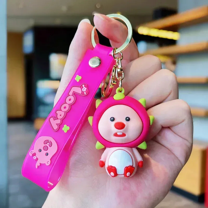 Loopy Cuties Keyring - Cute Hand Loop Wristlet Strap - Accessories