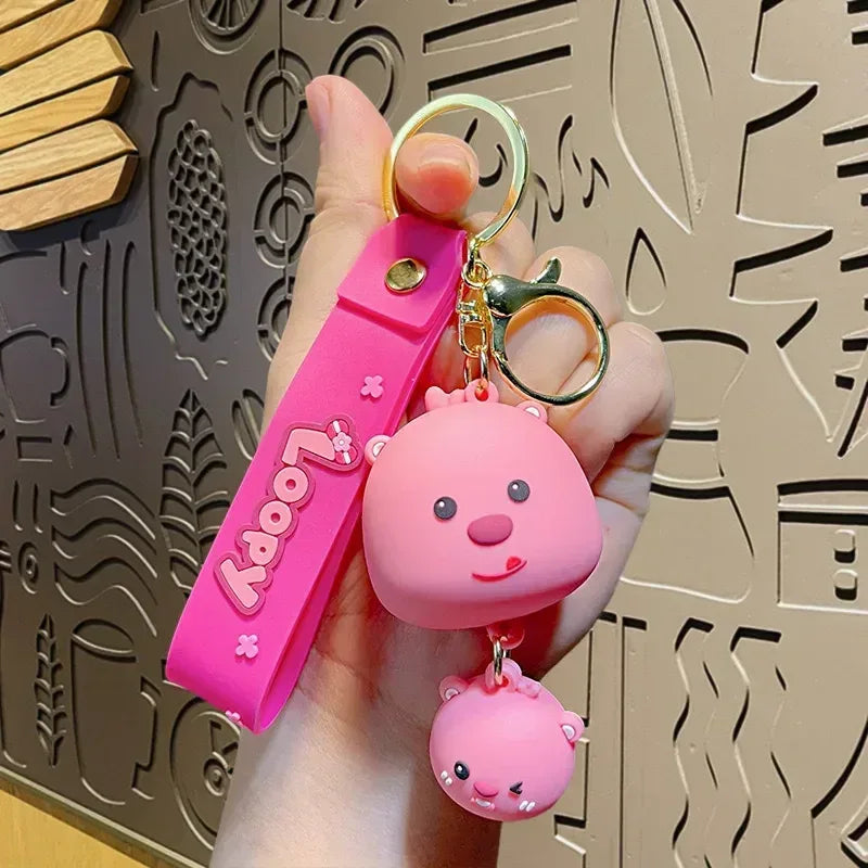 Loopy Cuties Keyring - Cute Hand Loop Wristlet Strap - Accessories
