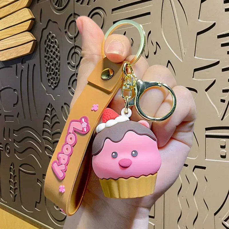 Loopy Cuties Keyring - Cute Hand Loop Wristlet Strap - Accessories