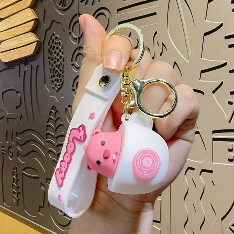Loopy Cuties Keyring - Cute Hand Loop Wristlet Strap - Accessories