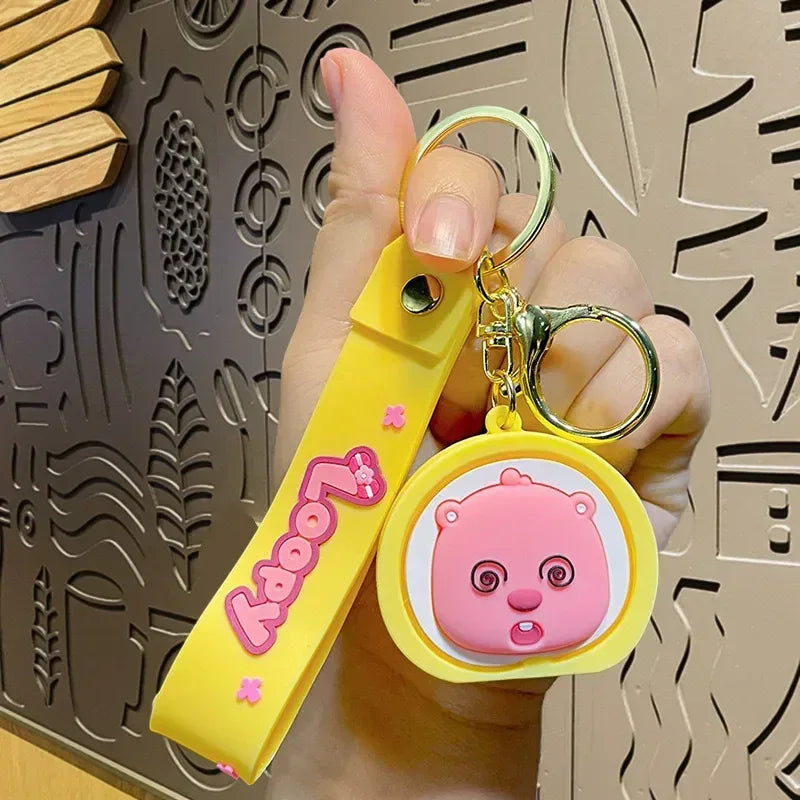 Loopy Cuties Keyring - Cute Hand Loop Wristlet Strap - Accessories