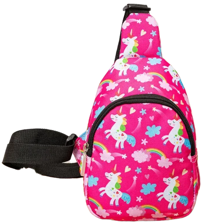 Cartoon Shoulder Bags with Zipper for Fun and Functionality - Accessories