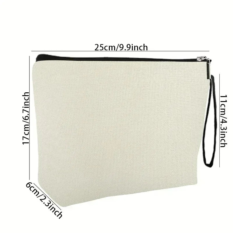 Classic Makeup Bag in Large Size - Timeless Style for Your Beauty Essentials - Accessories