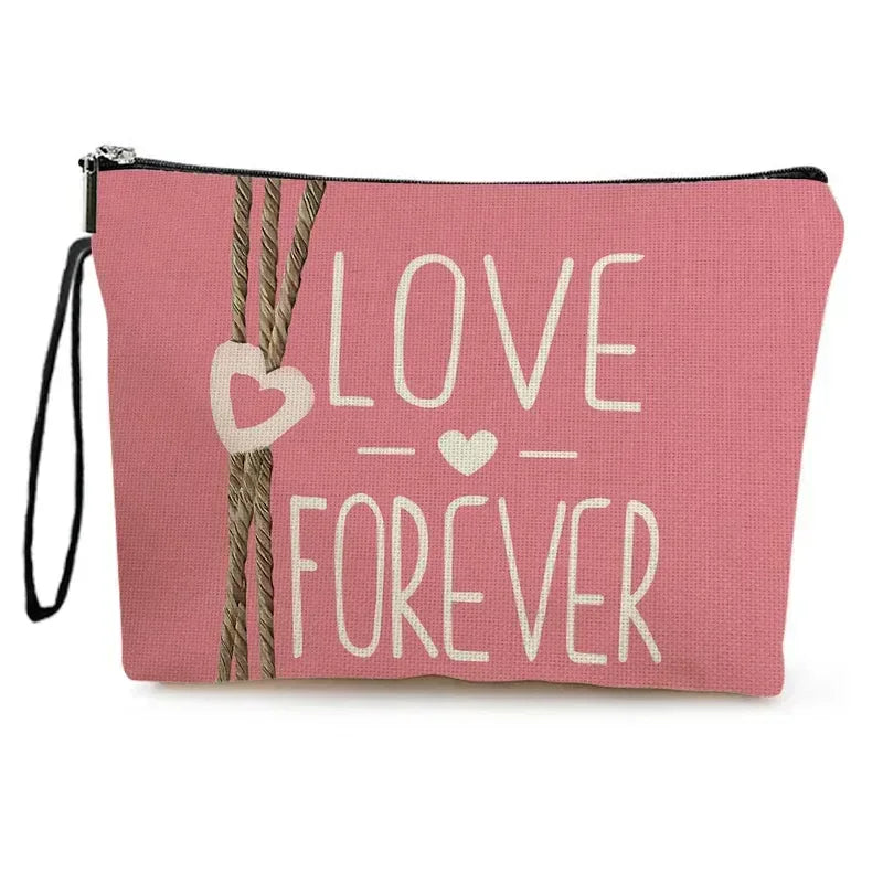 Classic Makeup Bag in Large Size - Timeless Style for Your Beauty Essentials - Accessories