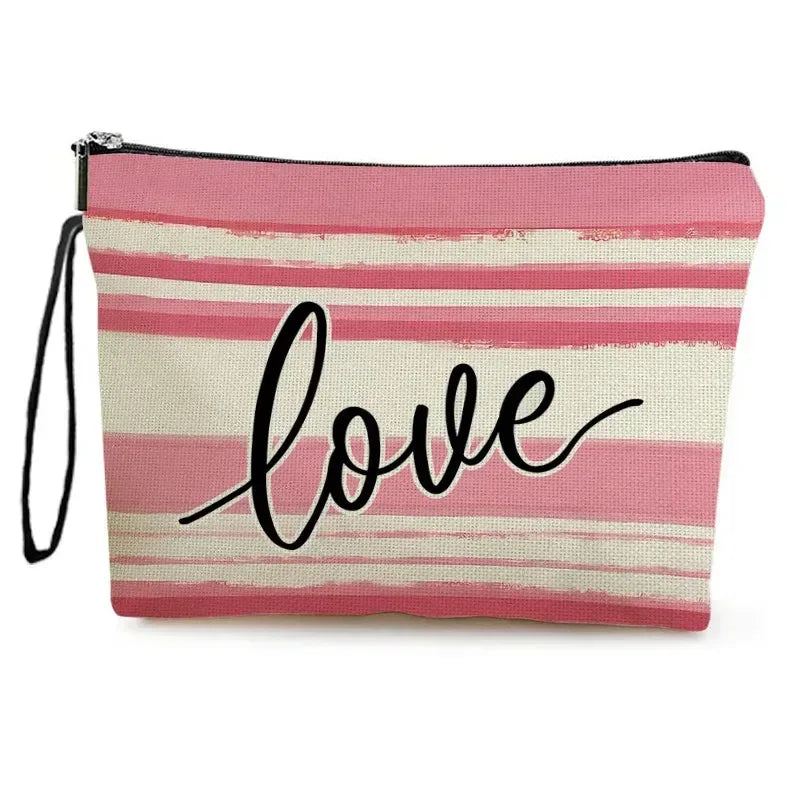 Classic Makeup Bag in Large Size - Timeless Style for Your Beauty Essentials - Accessories