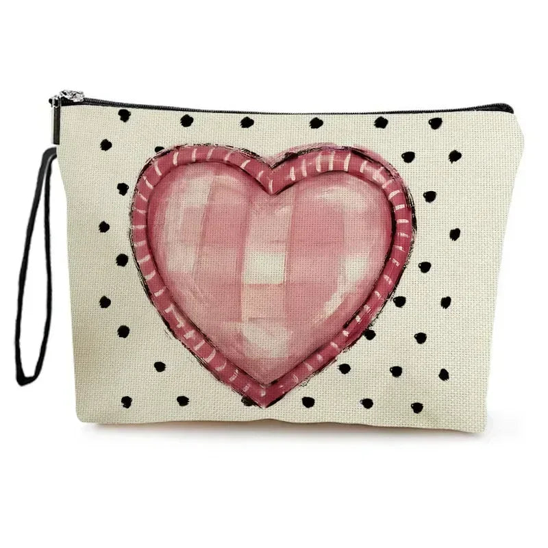 Classic Makeup Bag in Large Size - Timeless Style for Your Beauty Essentials - Accessories