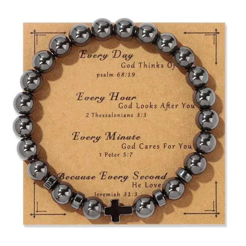 Natural Stone Bracelet 19cm - Unique Gemstone Jewelry - Jewelry