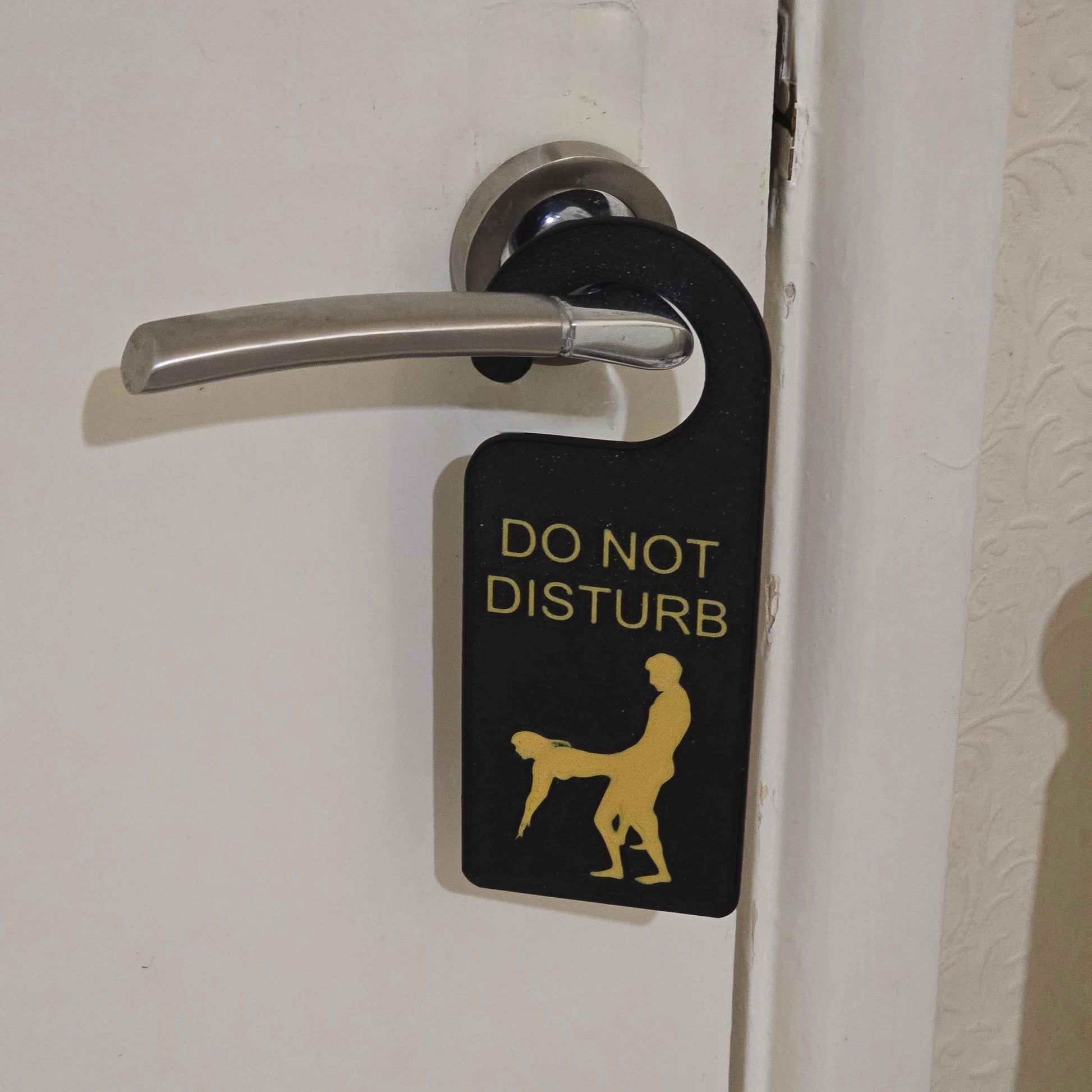 Grown Up Do Not Disturb Sign - Unique 3D-Printed Design for Privacy - Home Decor