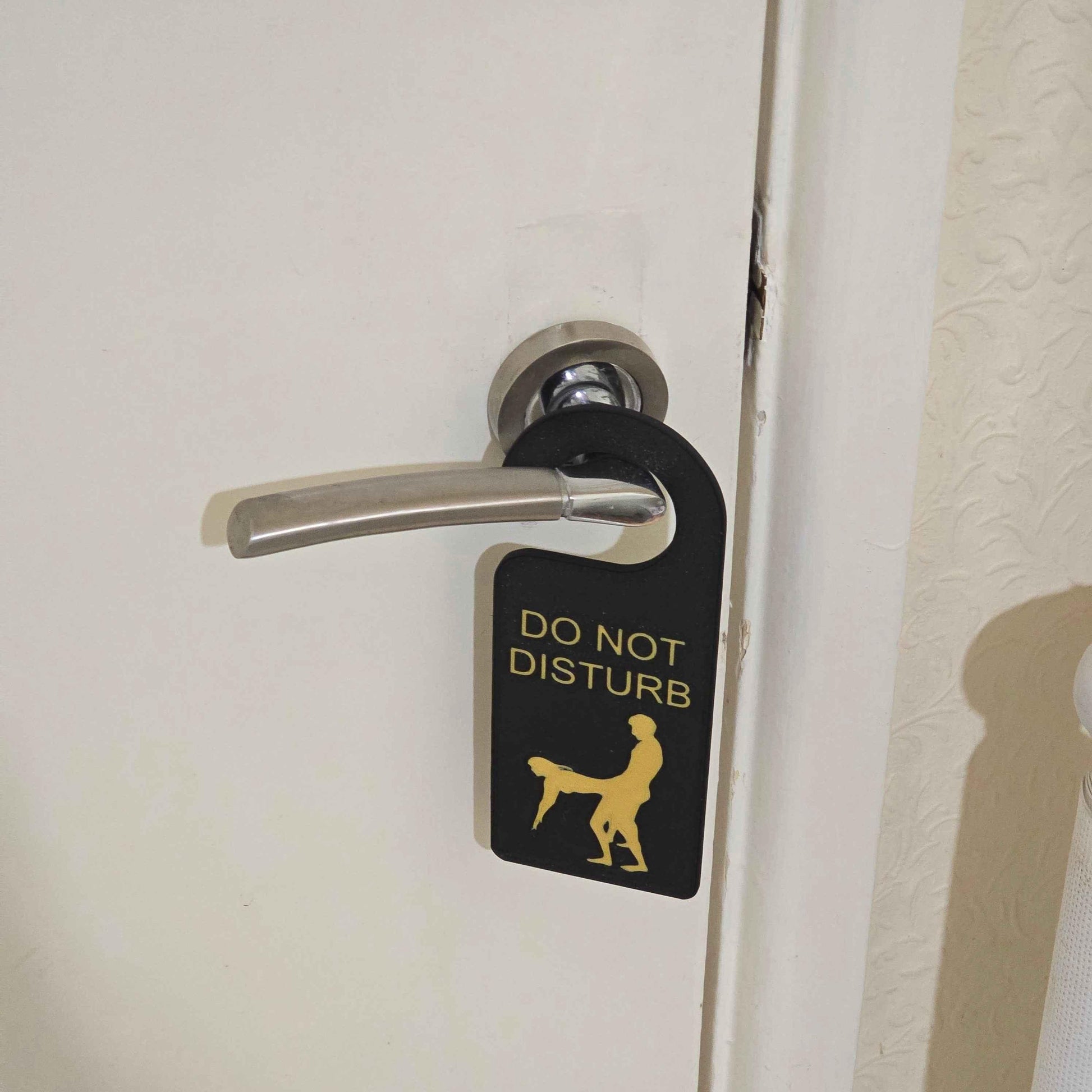 Grown Up Do Not Disturb Sign - Unique 3D-Printed Design for Privacy - Home Decor