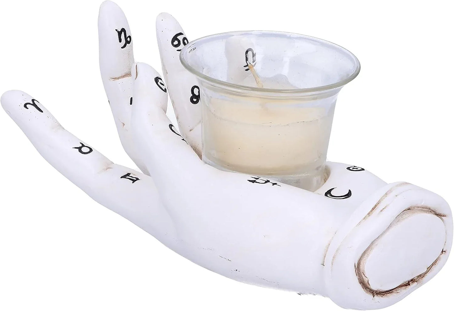 Palmist's Prediction Chiromancy Hand Candle Holder | Gothic Decor