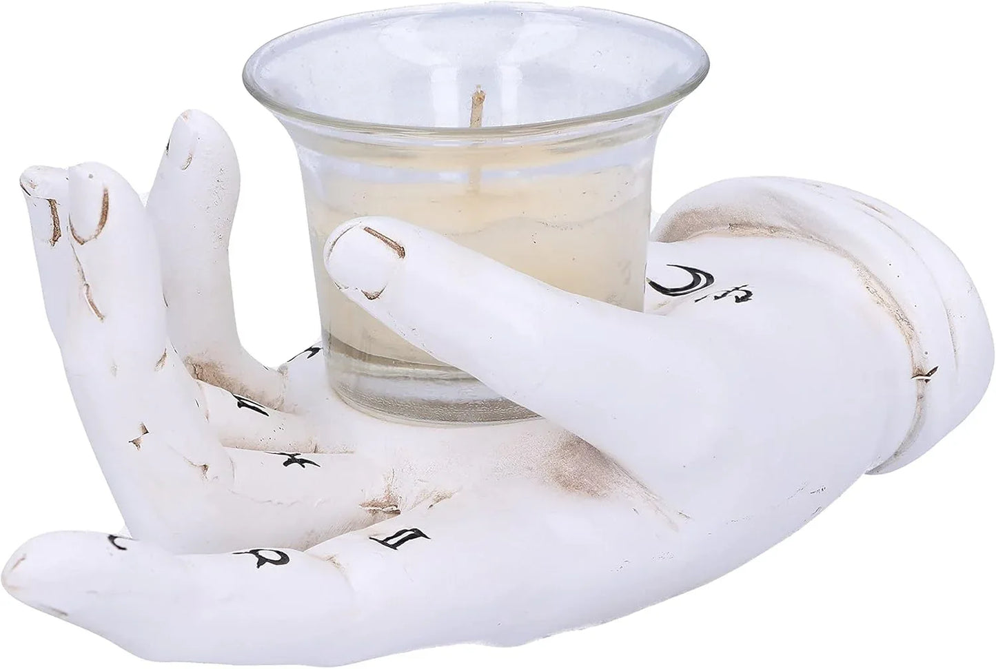 Palmist's Prediction Chiromancy Hand Candle Holder | Gothic Decor