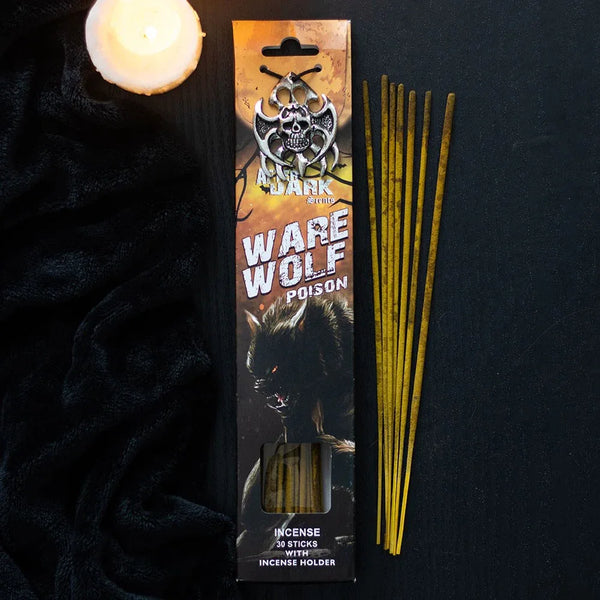 Werewolf Poison Vanilla Incense Sticks with Holder