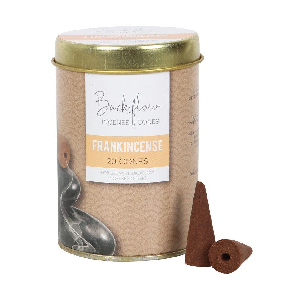 Elements Frankincense Jumbo Backflow Cones (Tin of 20)