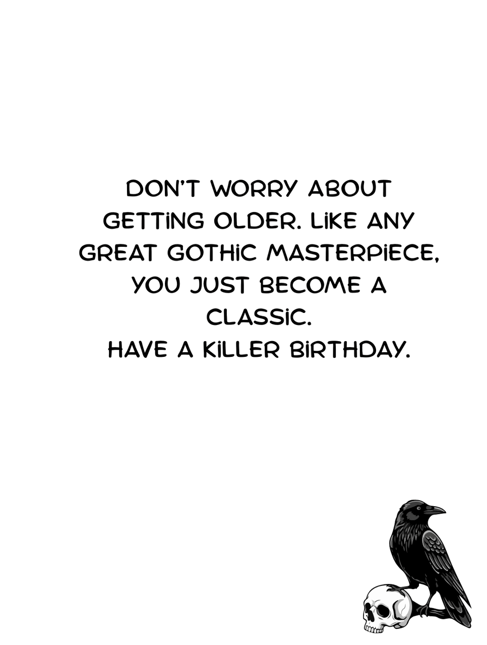 Welcome to the Dark Side - Card - Gothic