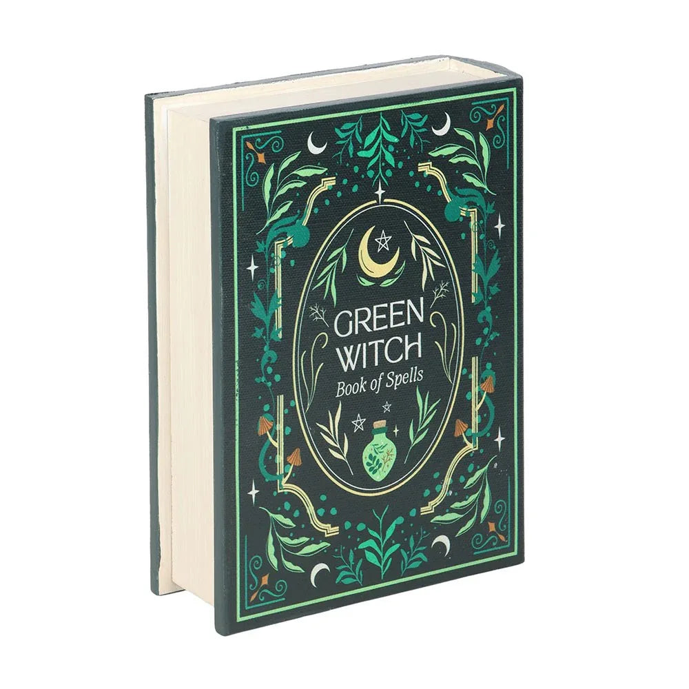 Green Witch Grimoire Storage Box Page View