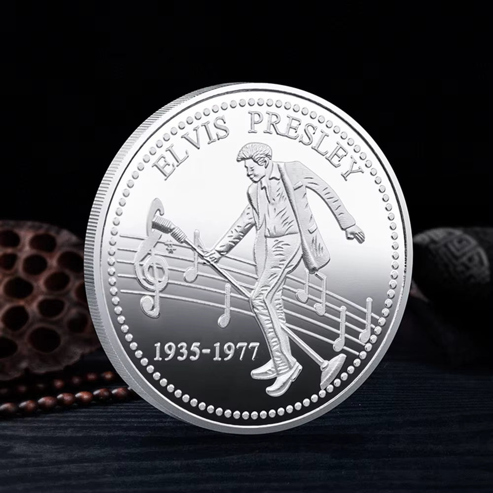 Elvis Presley | The King of Rock 'n' Roll Silver Collector's Coin