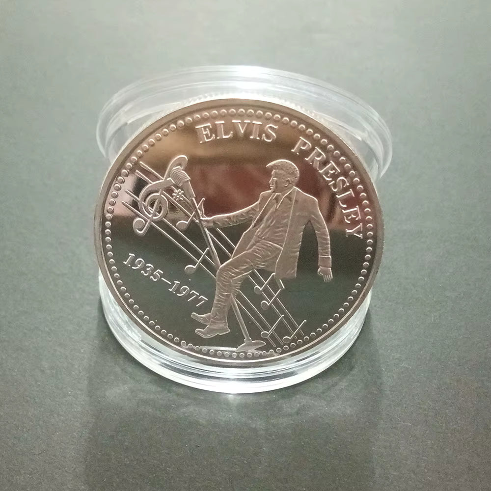 Elvis Presley | The King of Rock 'n' Roll Silver Collector's Coin