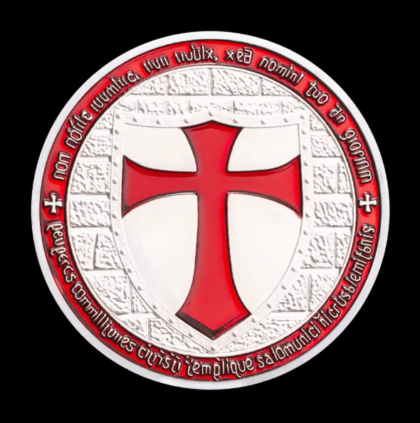Silver Order of the Templar Commemorative Coin