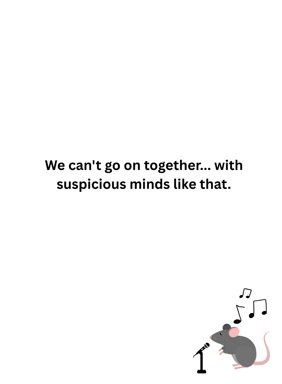 He Was Caught In A Trap – Funny Elvis Mouse Birthday Card
