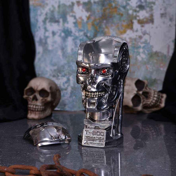 Terminator 2 Collectible Display Piece - 21cm Head Box - Figurines & Collectibles