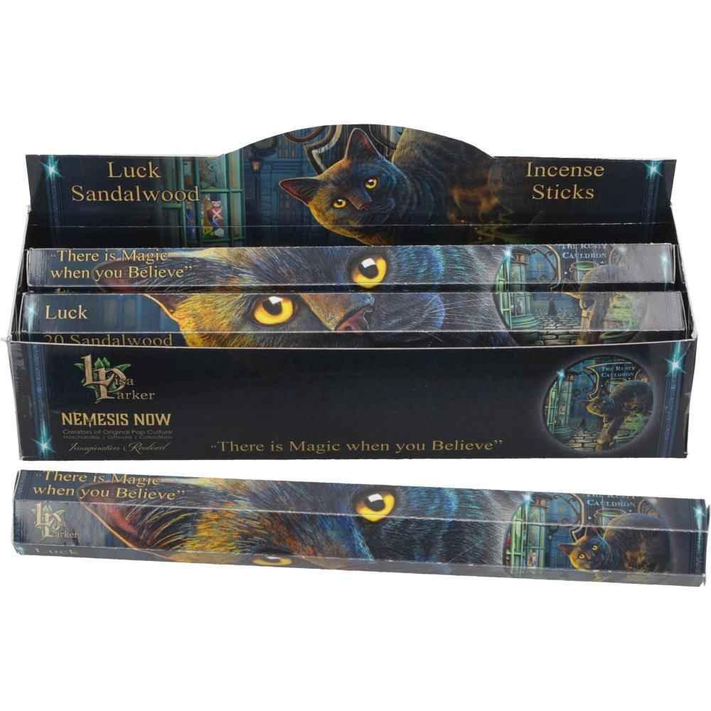 Lisa Parker Sandalwood Incense for Luck and Well-Being - 