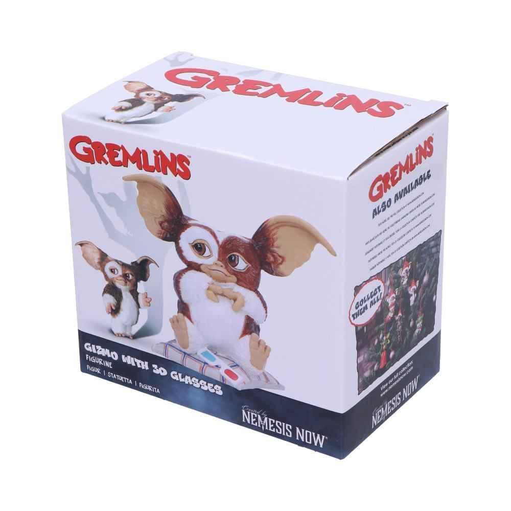 Top Gizmo Collectible - Gremlins Gizmo with 3D Glasses 14.5cm by Nemesis Now - Figurines