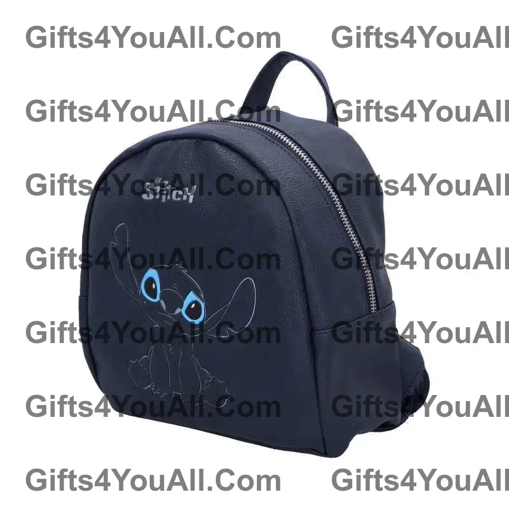 Disney Stitch Mini Backpack 23cm - Fun and Functional! - Bags & Accessories