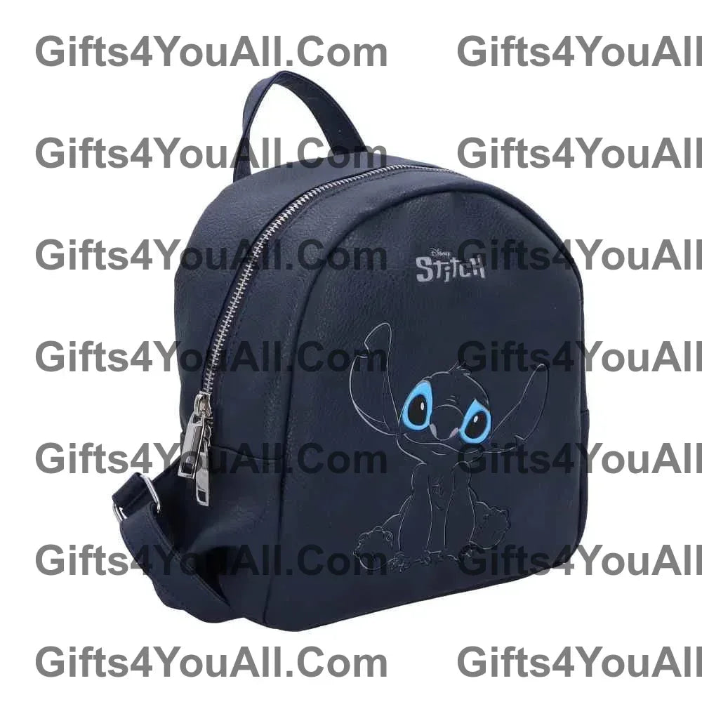 Disney Stitch Mini Backpack 23cm - Fun and Functional! - Bags & Accessories