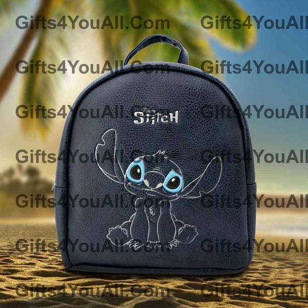 Disney Stitch Mini Backpack 23cm - Fun and Functional! - Bags & Accessories
