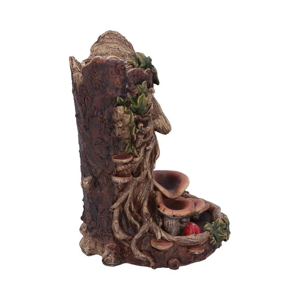 The Wisest Dryad Green Man Backflow Incense Burner | Pagan Gothic Decor