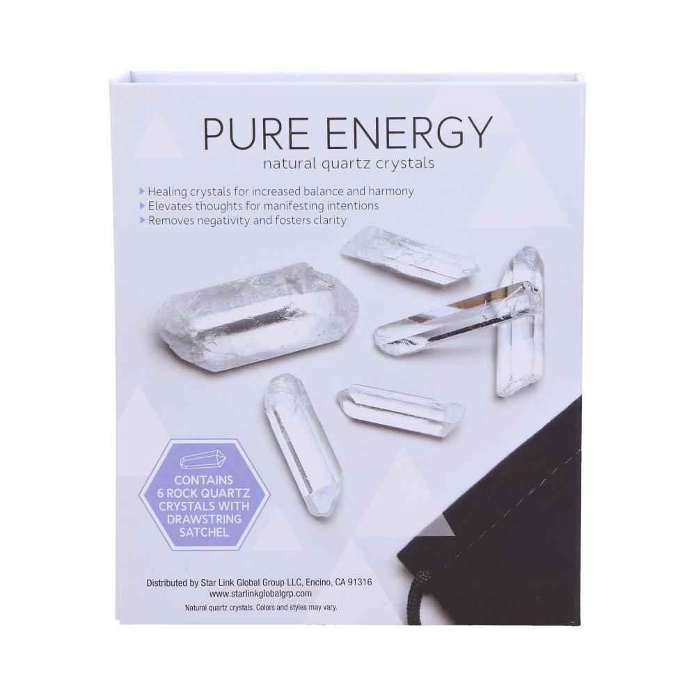 Pure Energy Crystals Set for Wellness and Spiritual Growth - Home Decor