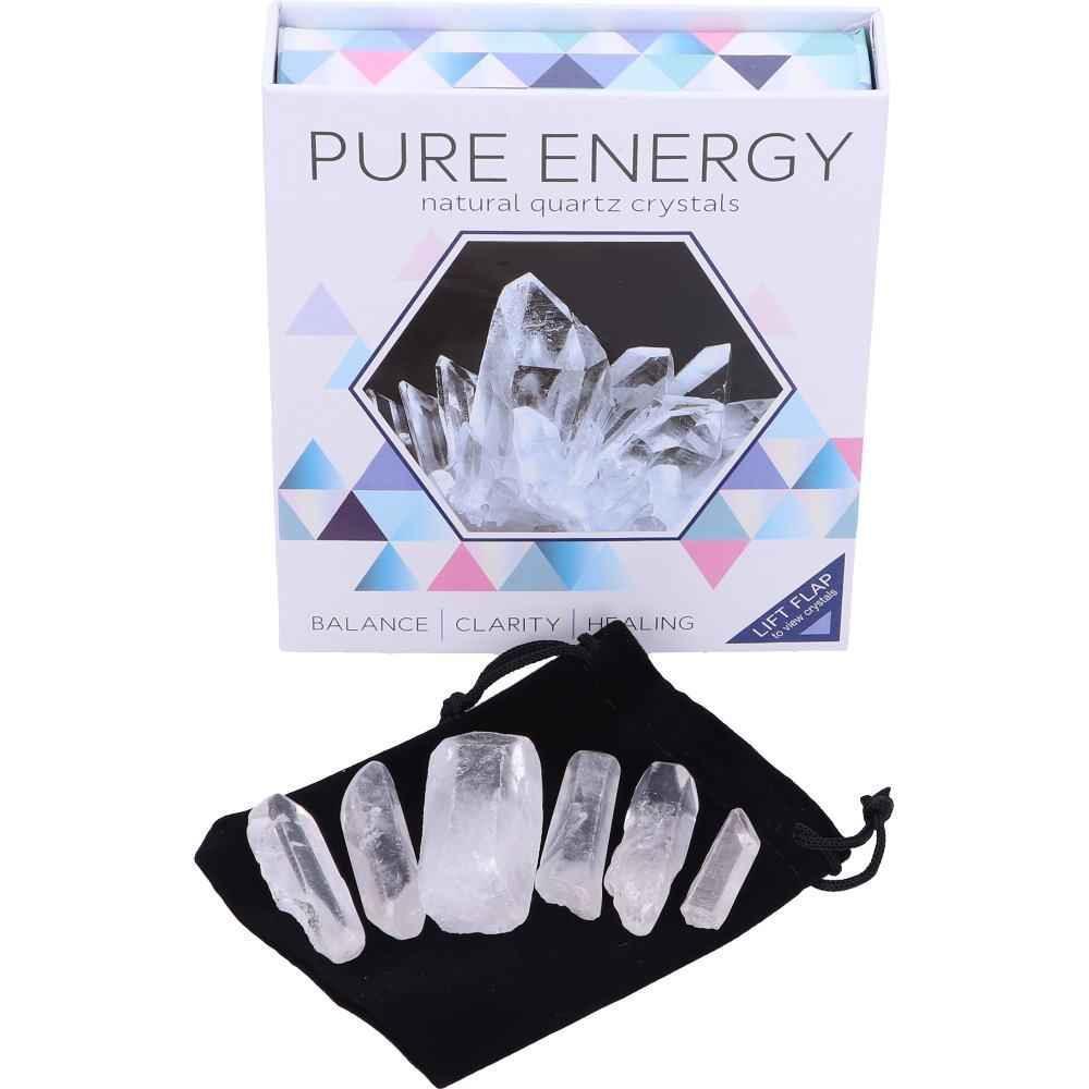 Pure Energy Crystals Set for Wellness and Spiritual Growth - Home Decor