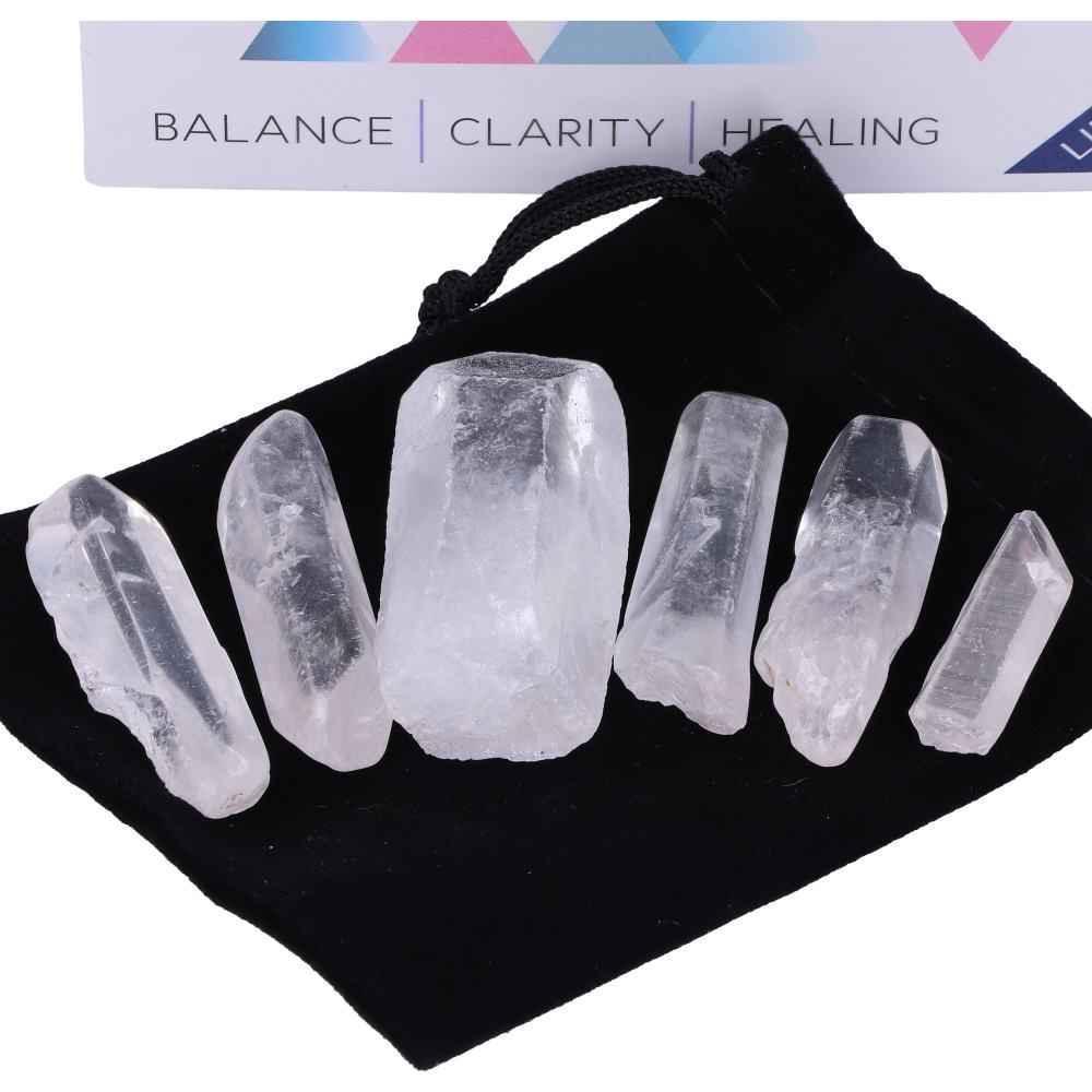Pure Energy Crystals Set for Wellness and Spiritual Growth - Home Decor