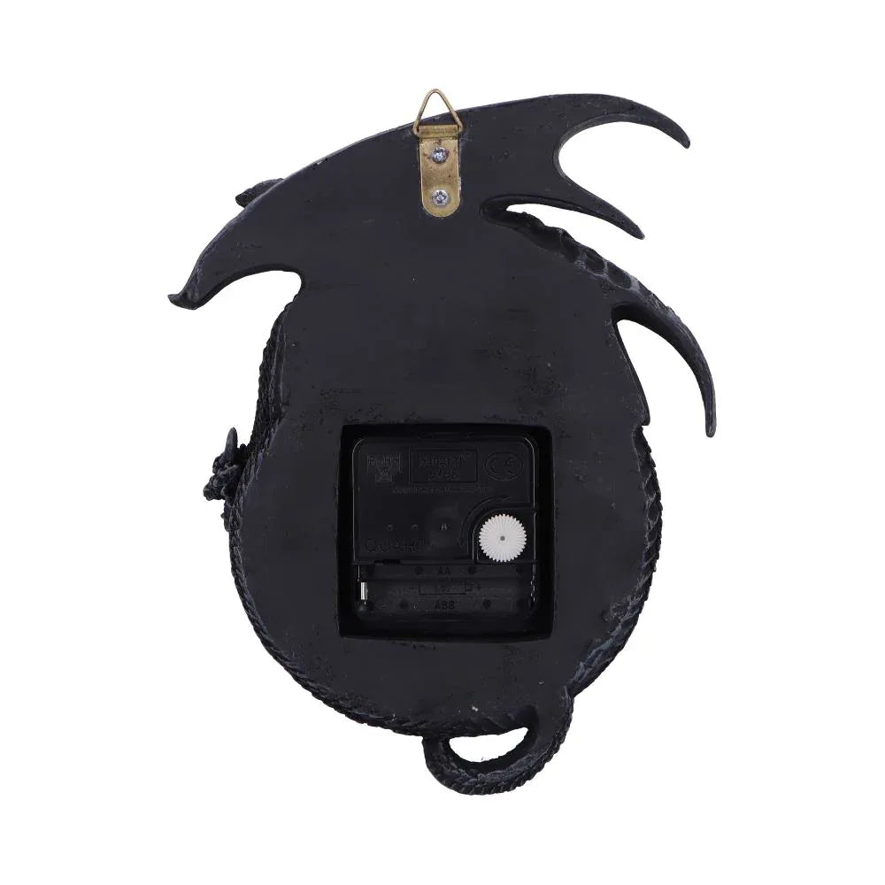 Time to Burn Dragon Wall Clock 20.5cm | Nemesis Now