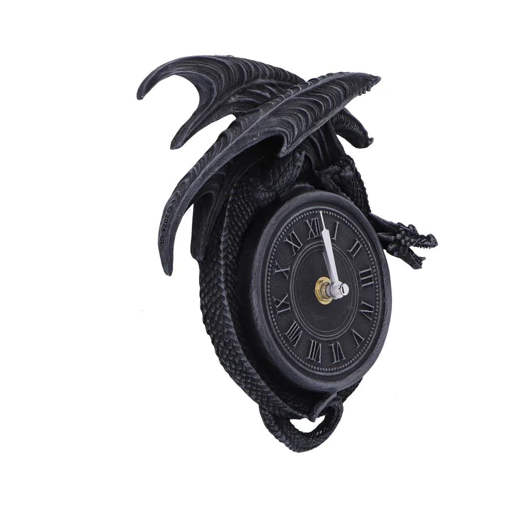 Time to Burn Dragon Wall Clock 20.5cm | Nemesis Now