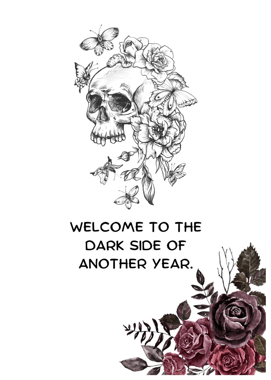 Welcome to the Dark Side - Card - Gothic