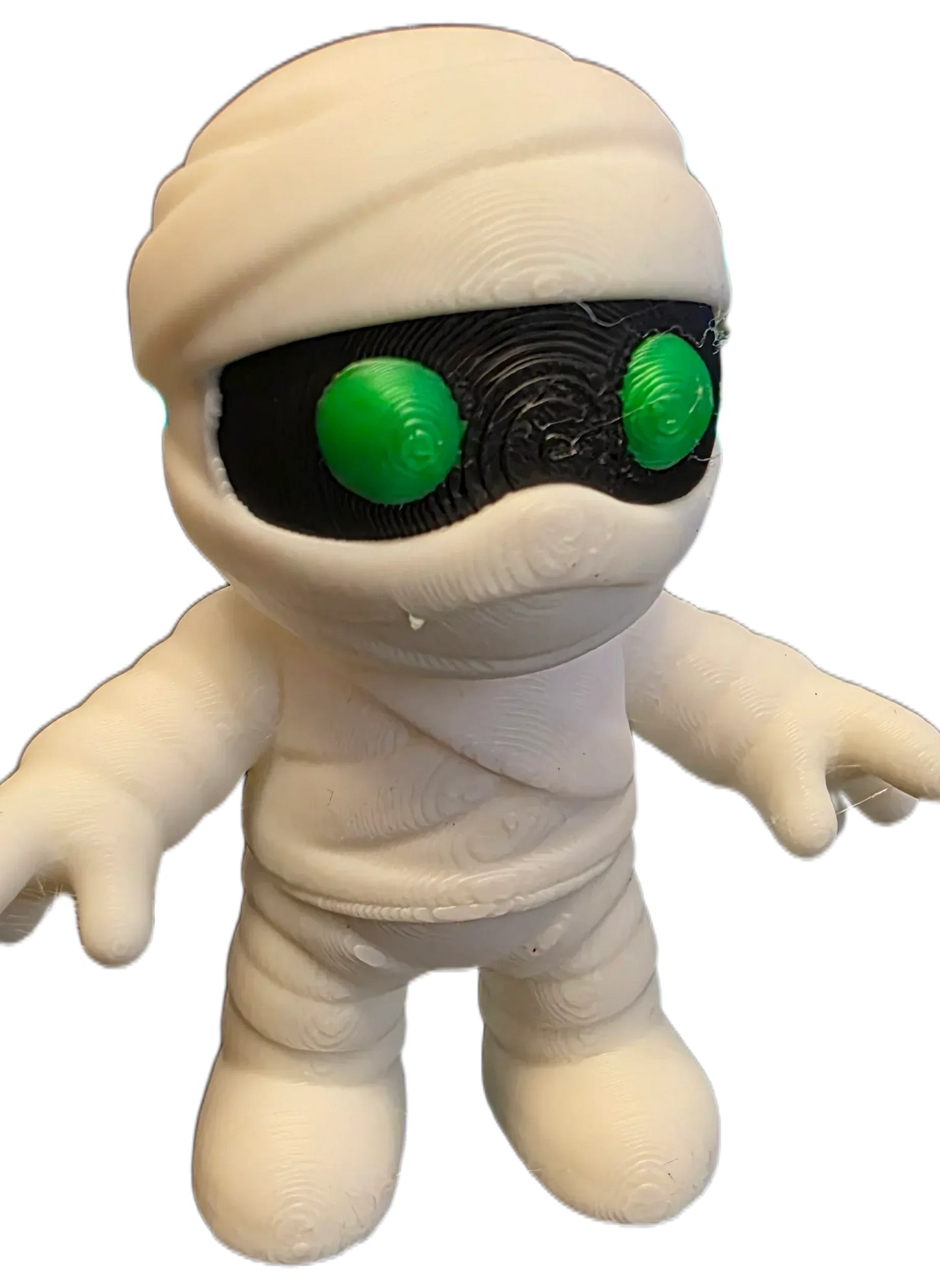 Unique Mummy 3D-Printed Mini Creature - 5cm Tall Decoration - Home Decor