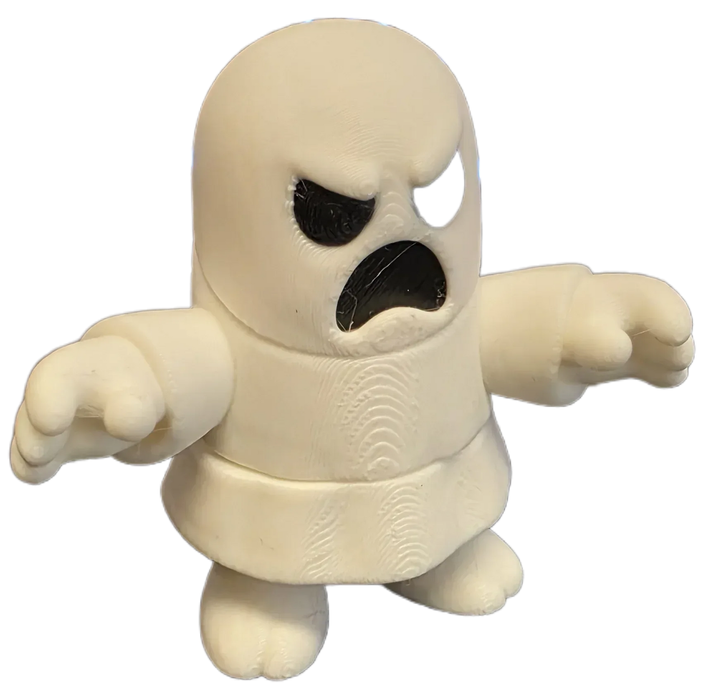 Mini 3D printed Ghost Figure - 5cm Tall Collectible - 