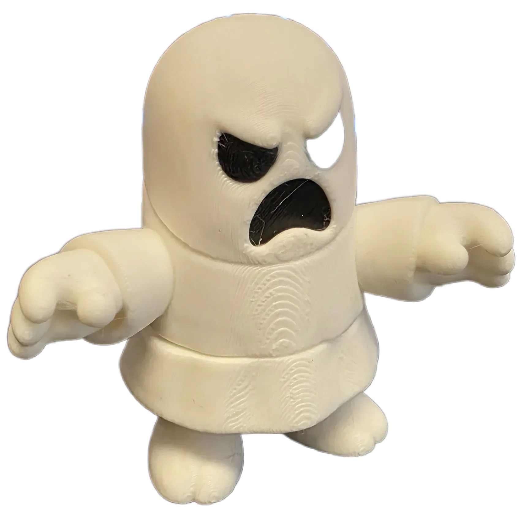 Mini 3D printed Ghost Figure - 5cm Tall Collectible - 