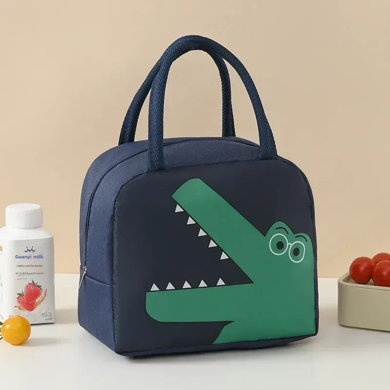 Cute Cartoon Lunch Bag - Insulated Fresh-Keeping Lunch Box - Accessories