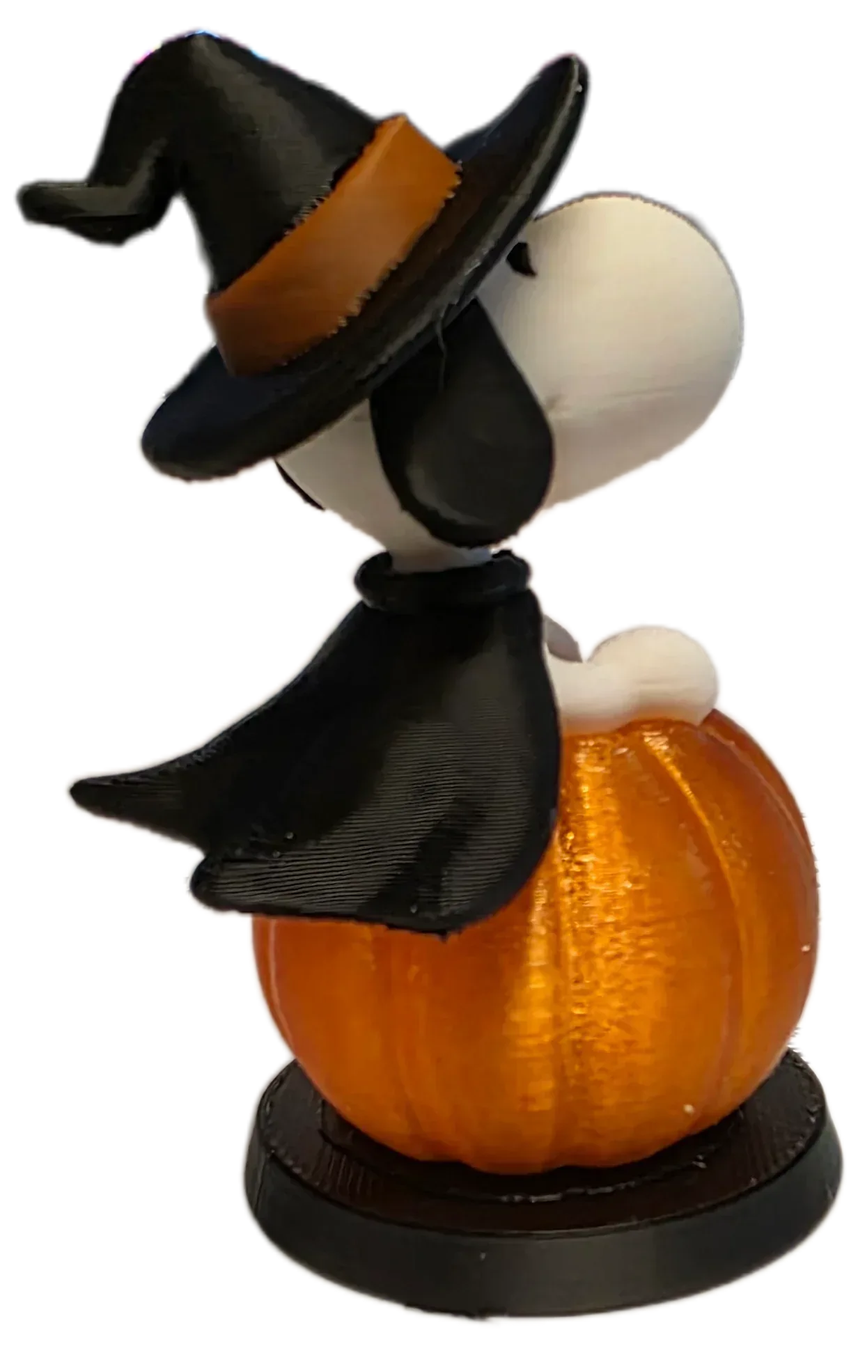 Spooky Snoopy Pumpkin 3D Print for Halloween Decor - 